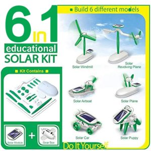 6 in 1 Solar Power Robot Kit DIY...